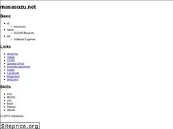 Sites similar to masasuzu.net