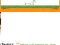 Sites similar to masaznyraj.sk