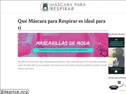 Sites similar to mascarapararespirar.com