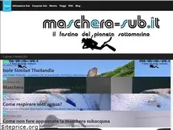 Sites similar to maschera-sub.it