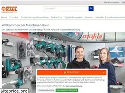 Sites similar to maschinen-kaul.de