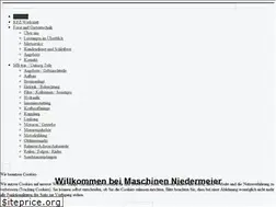 Sites similar to maschinen-niedermeier.de