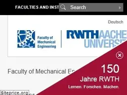 Sites similar to maschinenbau.rwth-aachen.de
