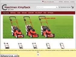 Sites similar to maschinenhandel-kimpfbeck.de