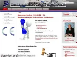 Sites similar to maschinenrichtlinie.de