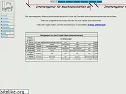 Sites similar to maschinensicherheit.de