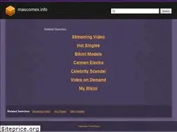 Sites similar to mascomex.info