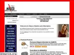 Sites similar to mascostartersandalternators.com