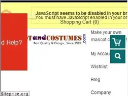 Sites similar to mascotandcostumes.com