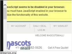 Sites similar to mascotsmall.com
