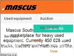 Sites similar to mascus.co.za