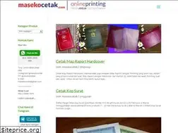 Sites similar to masekocetak.com