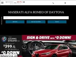 Sites similar to maseratialfaromeoofdaytona.com