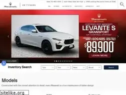 Sites similar to maseratioftysons.com