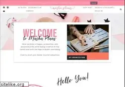 Sites similar to mashaplans.com
