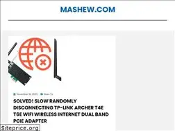 Sites similar to mashew.com