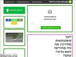 Sites similar to mashkanta.org.il
