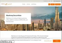 Sites similar to mashreqsecurities.com