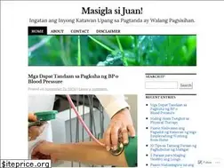 Sites similar to masiglangsijuan.wordpress.com