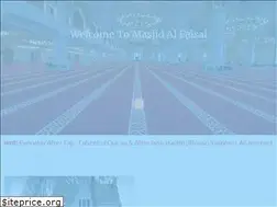 Sites similar to masjidalfaisal.com