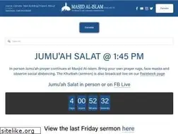 Sites similar to masjidalislam.org
