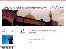 Sites similar to masjidalislam.wordpress.com