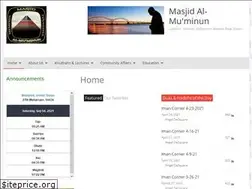 Sites similar to masjidalmuminun.com
