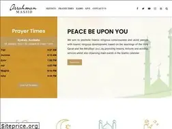 Sites similar to masjidarrahman.com.au