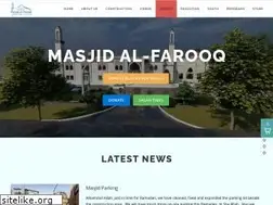 Sites similar to masjidfarooq.com