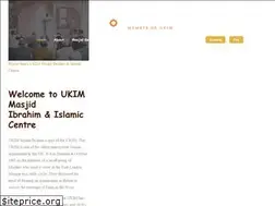 Sites similar to masjidibrahim.co.uk