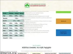 Sites similar to masjidurrahmah.com
