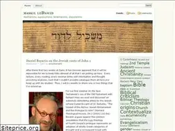 Sites similar to maskilledawid.wordpress.com