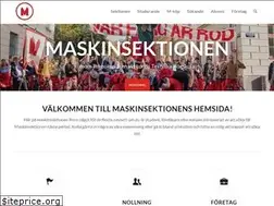 Sites similar to maskinsektionen.com
