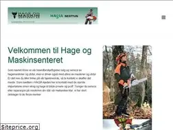 Sites similar to maskinsenter.no
