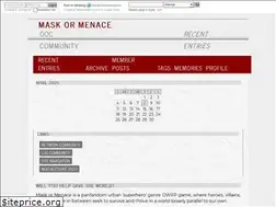 Sites similar to maskormenaceooc.dreamwidth.org
