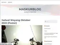 Sites similar to maskurblog.wordpress.com