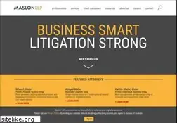 Sites similar to maslon.com