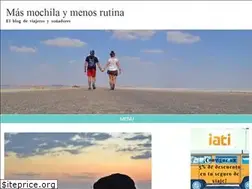 Sites similar to masmochilaymenosrutina.com