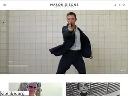 Sites similar to masonandsons.com