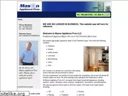 Sites similar to masonappliancepros.com
