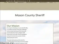 Sites similar to masoncountysheriff.org