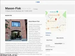 Sites similar to masonfisk.com