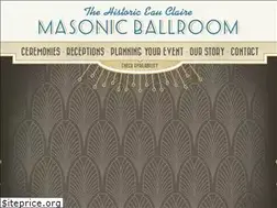 Sites similar to masonicballroom.com