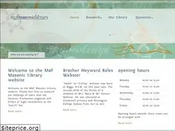 Sites similar to masoniclibrary.org.au