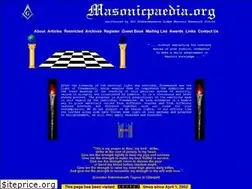 Sites similar to masonicpaedia.org