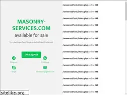 Sites similar to masonry-services.com