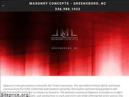 Sites similar to masonryconceptsgso.com