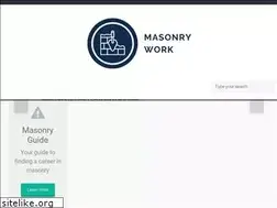 Sites similar to masonrywork.org