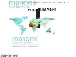 Sites similar to masons-restaurant.de