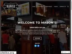 Sites similar to masonsbar.com